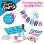 Set de Belleza Cra-Z-Art 1 x 8,5 x 1 cm Infantil Tatuajes Uñas 4 Unidades de Cra-Z-Art, Neceseres para maquillaje - Ref: S890...