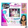 Conjunto de Beleza Cra-Z-Art 2 x 13 x 2 cm Infantil Unhas Cabelo Corpo Purpurina 4 Unidades de Cra-Z-Art, Estojos de maquilha...