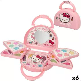 Conjunto de Maquilhagem Infantil Hello Kitty 15 x 11,5 x 5,5 cm 6 Unidades de Hello Kitty, Estojos de maquilhagem - Ref: S890...