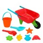 Set di giocattoli per il mare Colorbaby Carriola polipropilene (10 Unità) di Colorbaby, Giocattoli per sabbia e da spiaggia -...