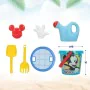 Set de Juguetes de Playa Mickey Mouse Ø 18 cm Polipropileno (12 Unidades) de Mickey Mouse, Juguetes para la arena y para la p...