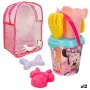 Conjunto de brinquedos de praia Minnie Mouse 18 x 16 x 18 cm (12 Unidades) de Minnie Mouse, Brinquedos para caixas de areia e...