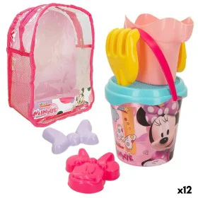 Set de Juguetes de Playa Minnie Mouse 18 x 16 x 18 cm (12 Unidades) de Minnie Mouse, Juguetes para la arena y para la playa -...