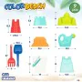 Conjunto de brinquedos de praia Colorbaby Polipropileno (12 Unidades) de Colorbaby, Brinquedos para caixas de areia e praia -...