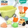 Set de Juguetes de Playa Colorbaby 16,5 x 11 x 11 cm (2 Unidades) de Colorbaby, Juguetes para la arena y para la playa - Ref:...