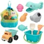 Set de Juguetes de Playa Colorbaby 19,5 x 10 x 19,5 cm (4 Unidades) de Colorbaby, Juguetes para la arena y para la playa - Re...