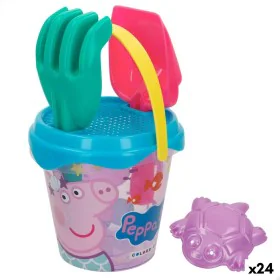 Set di giocattoli per il mare Peppa Pig 14 x 12,5 x 14 cm (24 Unità) di Peppa Pig, Giocattoli per sabbia e da spiaggia - Rif:...