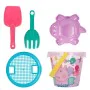 Conjunto de brinquedos de praia Peppa Pig 14 x 12,5 x 14 cm (24 Unidades) de Peppa Pig, Brinquedos para caixas de areia e pra...