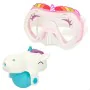 Set aus Wasserpistole und Tauchermaske Eolo Einhorn 14,5 x 10 x 6,5 cm (4 Stück) von Eolo, Wasserpistolen - Ref: S8900870, Pr...