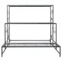 Flower Pot Stand Alexandra House Living Grey Iron 66 x 74 x 80 cm by Alexandra House Living, Cachepots - Ref: D1631348, Price...