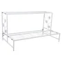 Flower Pot Stand Alexandra House Living White Iron 44 x 44 x 80 cm by Alexandra House Living, Cachepots - Ref: D1631349, Pric...