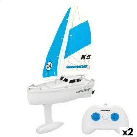 Bateau radiocommandé Colorbaby Voilier (2 Unités) de Colorbaby, Bateaux - Réf : S8900900, Prix : 35,71 €, Remise : %