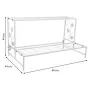 Flower Pot Stand Alexandra House Living White Iron 44 x 44 x 80 cm by Alexandra House Living, Cachepots - Ref: D1631349, Pric...