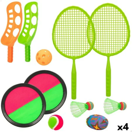 Racquet Set Colorbaby Exterior 4-in-1 20 x 43,5 x 0,5 cm (4 Units) by Colorbaby, Racket games - Ref: S8900922, Price: 53,22 €...