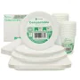 Party supply set Procos White (120 Pieces) by Procos, Party items - Ref: S8900926, Price: 15,22 €, Discount: %