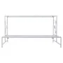 Flower Pot Stand Alexandra House Living White Iron 44 x 44 x 80 cm by Alexandra House Living, Cachepots - Ref: D1631349, Pric...