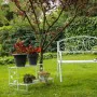 Flower Pot Stand Alexandra House Living White Iron 44 x 44 x 80 cm by Alexandra House Living, Cachepots - Ref: D1631349, Pric...