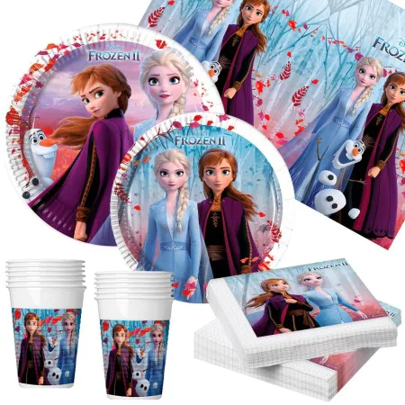 Party supply set Frozen 89 Pieces by Frozen, Party items - Ref: S8900936, Price: 19,69 €, Discount: %