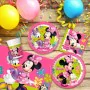 Set Partyartikel Minnie Mouse 66 Stücke von Minnie Mouse, Party-Zubehör - Ref: S8900939, Preis: 19,30 €, Rabatt: %