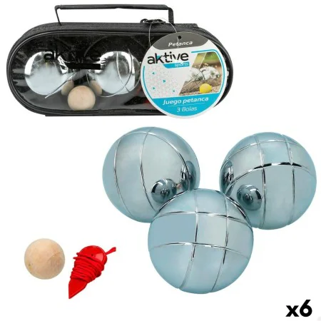 Boules Set Aktive Wood Nylon Metal 6 Units by Aktive, Boules - Ref: S8900963, Price: 48,01 €, Discount: %