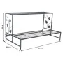 Flower Pot Stand Alexandra House Living Grey Iron 44 x 44 x 80 cm by Alexandra House Living, Cachepots - Ref: D1631350, Price...