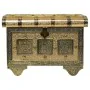 Jewelry box Alexandra House Living Golden Aluminium MDF Wood 17 x 13 x 27 cm by Alexandra House Living, Boxes - Ref: D1631351...