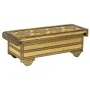 Jewelry box Alexandra House Living Golden Aluminium MDF Wood 14 x 12 x 32 cm by Alexandra House Living, Boxes - Ref: D1631352...