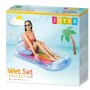 Cadeirão de piscina insuflável Intex Arco-íris 160 x 53 x 85 cm (6 Unidades) de Intex, Colchões e brinquedos insufláveis - Re...