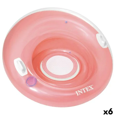 Inflatable Pool Chair Intex Circular Ø 119 cm 119 x 119 cm (6 Units) by Intex, Airbeds & Inflating Devices - Ref: S8901454, P...