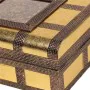 Jewelry box Alexandra House Living Golden Aluminium MDF Wood 20 x 7 x 27 cm by Alexandra House Living, Boxes - Ref: D1631355,...