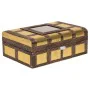 Jewelry box Alexandra House Living Golden Aluminium MDF Wood 20 x 7 x 27 cm by Alexandra House Living, Boxes - Ref: D1631355,...