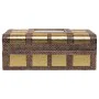 Jewelry box Alexandra House Living Golden Aluminium MDF Wood 20 x 7 x 27 cm by Alexandra House Living, Boxes - Ref: D1631355,...