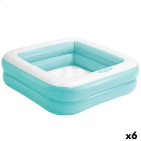 Inflatable Paddling Pool for Children Intex Squared 57 L 86 x 25 x 86 cm (6 Units) by Intex, Paddling Pools - Ref: S8901506, ...