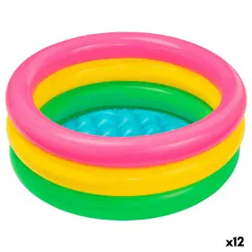 Inflatable Paddling Pool for Children Intex Sunset Glow Rings 28 L 61 x 22 x 61 cm (12 Units) by Intex, Paddling Pools - Ref:...