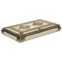 Caja-Joyero Alexandra House Living Blanco Aluminio Madera MDF 25 x 6 x 38 cm de Alexandra House Living, Cajas - Ref: D1631356...