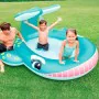 Inflatable Paddling Pool for Children Intex Whale 200 L 196 x 91 x 201 cm (4 Units) by Intex, Paddling Pools - Ref: S8901517,...