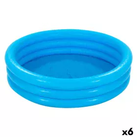 Piscina Insuflável para Crianças Intex Azul Aros 581 L 168 x 40 cm (6 Unidades) de Intex, Piscinas para crianças - Ref: S8901...