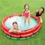 Piscina Gonfiabile per Bambini Intex Anguria Anelli 581 L 168 x 38 x 168 cm (6 Unità) di Intex, Piscine gonfiabili per bambin...