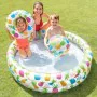 Piscina Insuflável para Crianças Intex Abacaxis Aros 248 L 132 x 28 x 132 cm (12 Unidades) de Intex, Piscinas para crianças -...