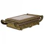 Caja-Joyero Alexandra House Living Cobre Vidrio Aluminio Madera MDF 25 x 12 x 43 cm de Alexandra House Living, Cajas - Ref: D...