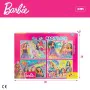 Set mit 4 Puzzeln Barbie MaxiFloor 192 Stücke 35 x 1,5 x 25 cm von Barbie, Klassische Puzzles - Ref: S8902083, Preis: 10,10 €...