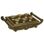 Tray Alexandra House Living Copper Glass Aluminium MDF Wood 26 x 7 x 46 cm by Alexandra House Living, Plates and dishes - Ref...