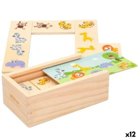 Domino Woomax tiere (12 Stück) von Woomax, Traditionelle Spiele - Ref: S8902097, Preis: 39,20 €, Rabatt: %