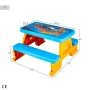 Conjunto de Mesa Infantil y Pongotodo Hot Wheels Azul Naranja Plástico 69 x 42 x 79 cm de Hot Wheels, Muebles para niños pequ...