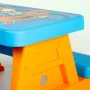 Set de table et panier pour enfant Hot Wheels Bleu Orange Plastique 69 x 42 x 79 cm de Hot Wheels, Meubles pour petits enfant...