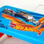 Kindertischset und Korb Hot Wheels Blau Orange Kunststoff 69 x 42 x 79 cm von Hot Wheels, Möbel für Kleinkinder - Ref: S89021...