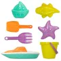 Set de Juguetes de Playa Colorbaby 7 Piezas Barco Polipropileno (24 Unidades) de Colorbaby, Juguetes para la arena y para la ...