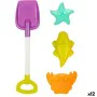 Set de jouets de plage Colorbaby 4 Pièces polypropylène (12 Unités) de Colorbaby, Jouets de sable et de plage - Réf : S890213...