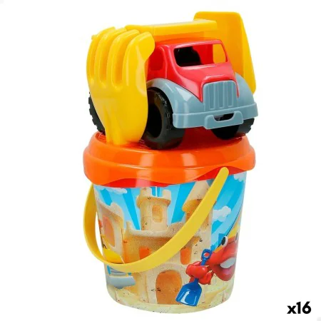 Set de jouets de plage Colorbaby Ø 18 cm polypropylène (16 Unités) de Colorbaby, Jouets de sable et de plage - Réf : S8902133...