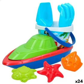 Set de Juguetes de Playa Colorbaby 8 Piezas Barco Polipropileno (24 Unidades) de Colorbaby, Juguetes para la arena y para la ...